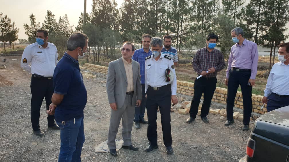 گزارش تصویری| بازدید بخشدار کهریزک از واحد سردخانه‌ای «پارس نیاکان آریا»