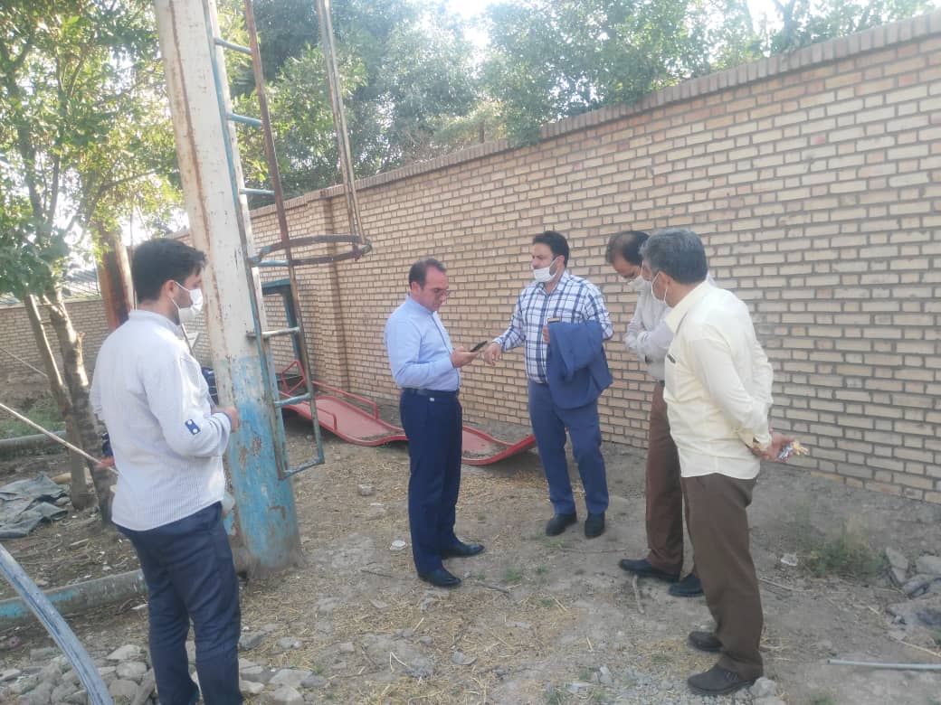 IMG 20200728 WA0043 | گزارش تصویری| بازدید بخشدار کهریزک از پروژه‌های در حال احداث تورقوزآباد