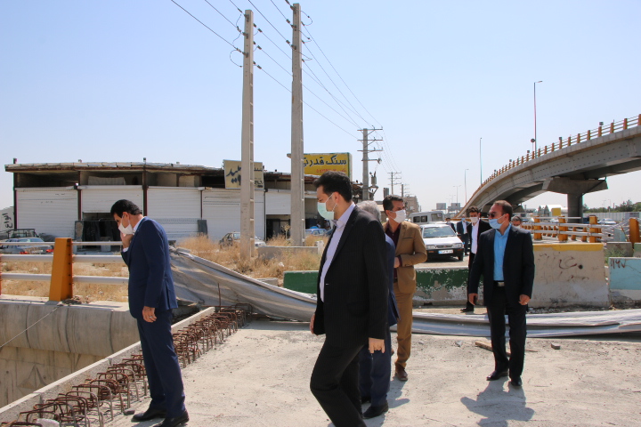 IMG 6410 | گزارش تصویری| بازدید میدانی معاون عمرانی استاندار تهران از پروژه‌های نیمه‌تمام باقرشهر