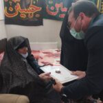 گزارش تصویری| دیدار با خانواده شهدا در روستای گلحصار