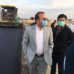 گزارش تصویری| بازدید بخشدار کهریزک از پروژه بهسازی ورودی روستای تورقوزآباد