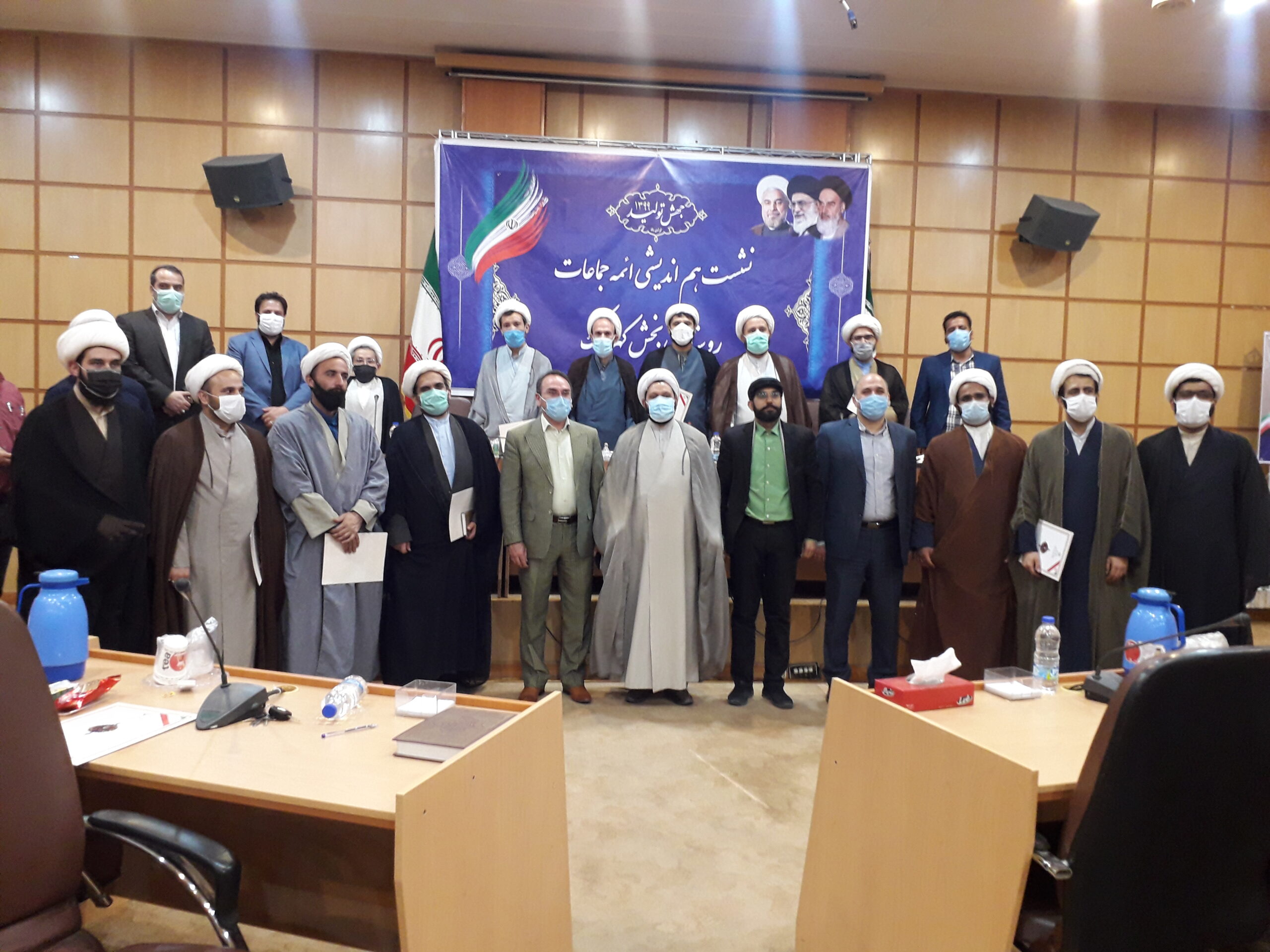 گزارش تصویری|آیین تجلیل از ائمه جماعات روستاهای بخش کهریزک