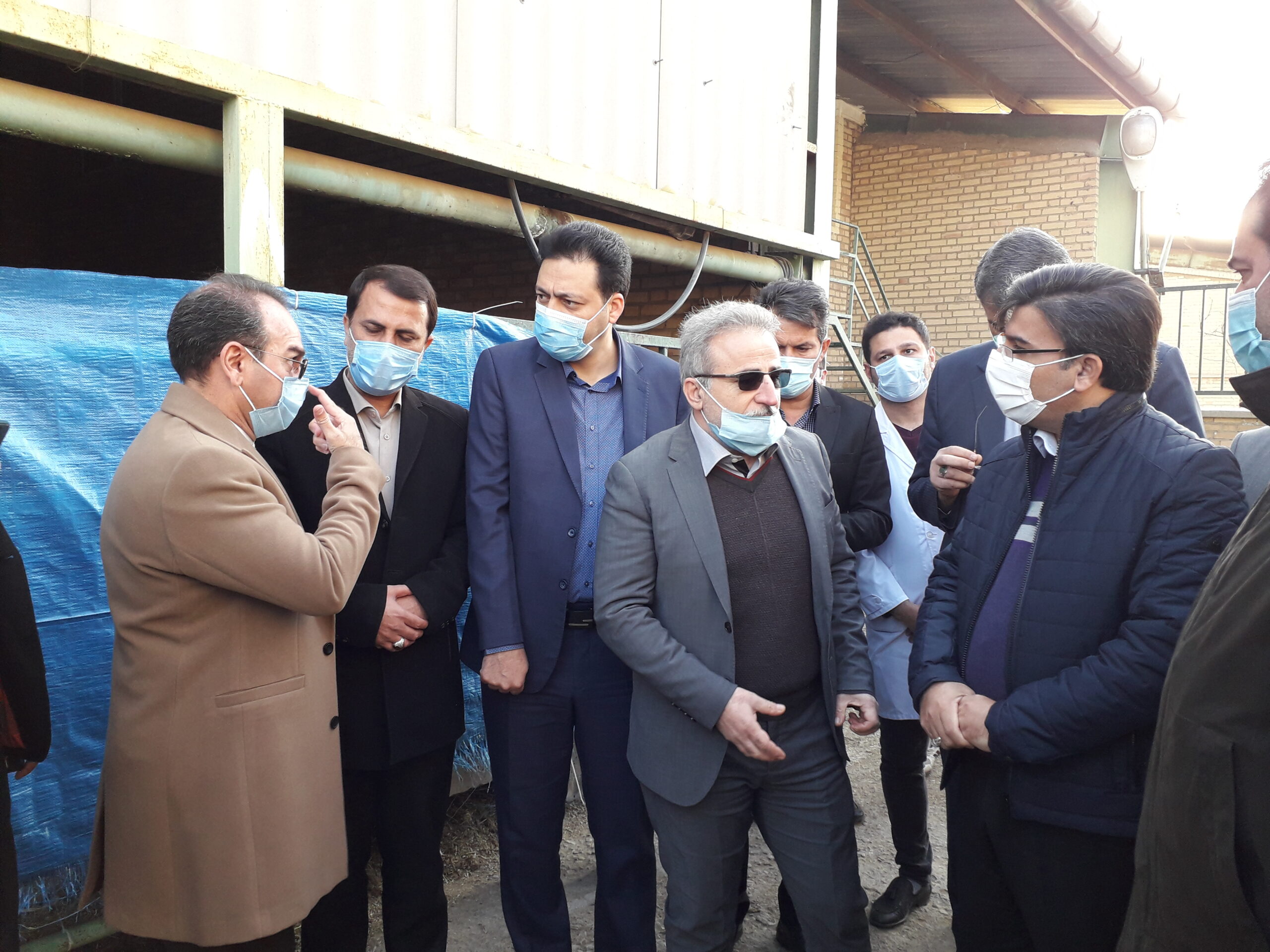 گزارش تصویری| بازدید معاون استاندار تهران از مجتمع دامپروری « سامان دام»