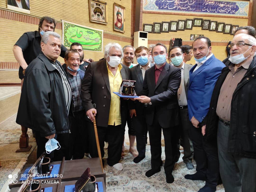 IMG 20210224 WA0148 | گزارش تصویری| ورزش زورخانه ای در شهر کهریزک با حضور بخشدار کهریزک