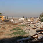 گزارش تصویری ۱| تخریب ۵۱ مورد ساخت و ساز غیرمجاز در روستای درسن‌آباد
