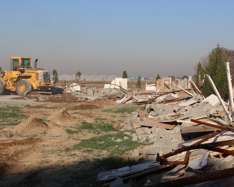 IMG 8271 | گزارش تصویری 1| تخریب 51 مورد ساخت و ساز غیرمجاز در روستای درسن‌آباد