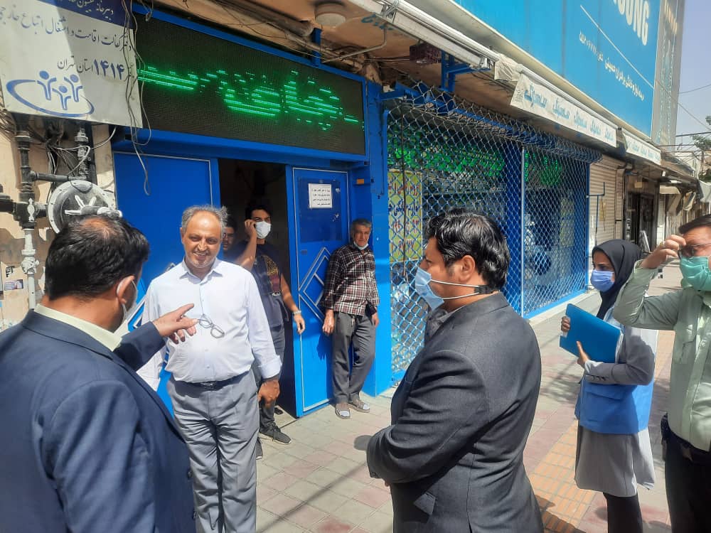 6 16 | پلمب مشاغل ممنوع در باقرشهر با حضور محمد ساری معاون محترم قضایی بخش کهریزک