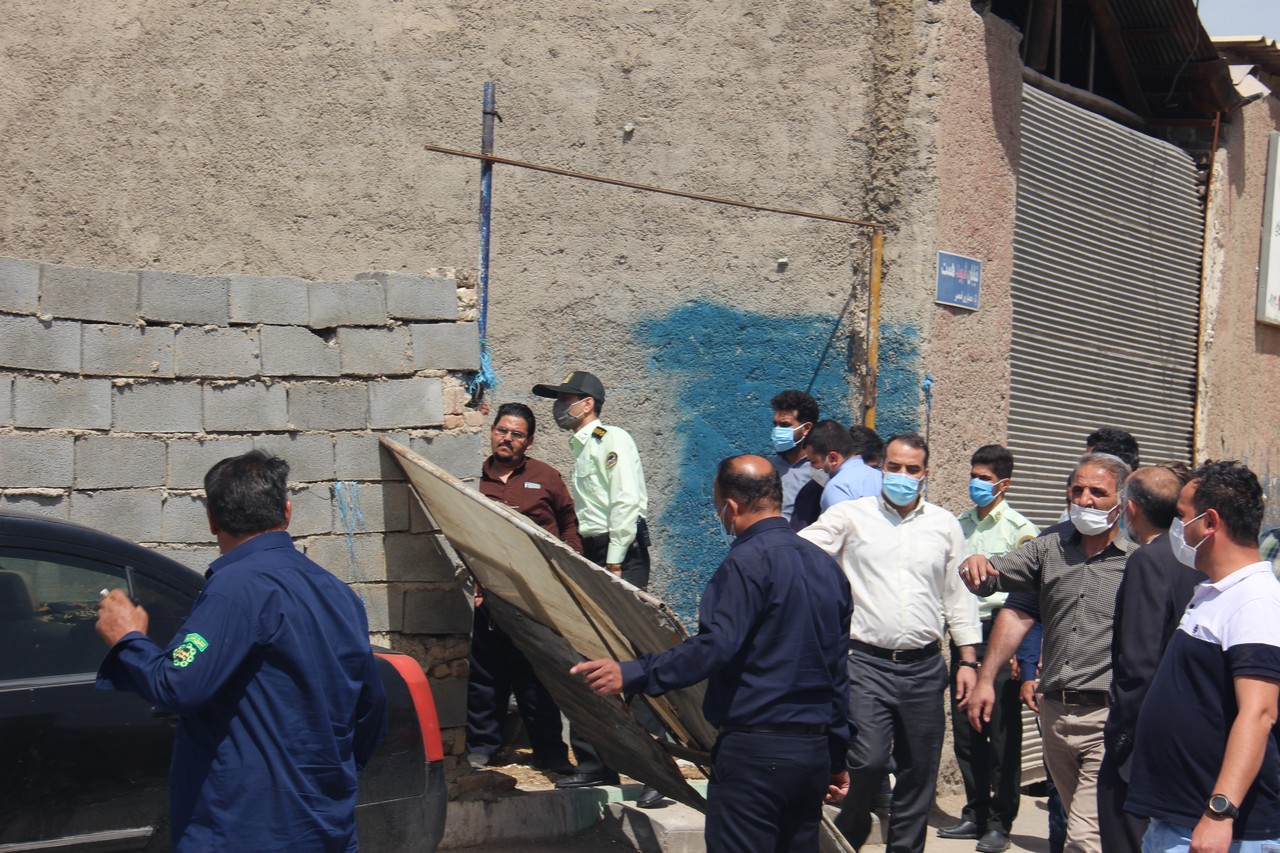 IMG 8309 | گزارش تصویری تخریب ساخت وساز غیرمجاز در ورودی روستای قمصر