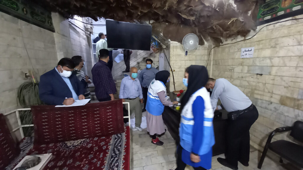 4 18 | گشت بازرسی و پلمپ مجدد قهوه‌خانه متخلف در باقرشهر
