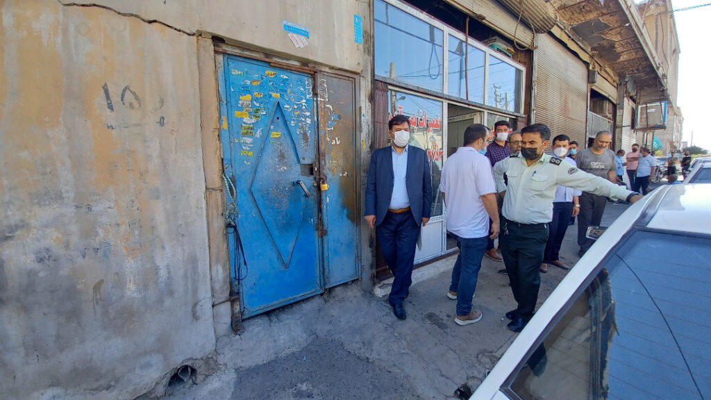 8 6 | گشت بازرسی و پلمپ مجدد قهوه‌خانه متخلف در باقرشهر