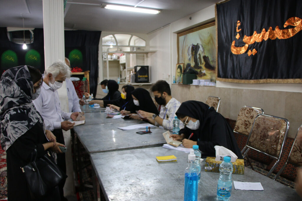 3 20 | حضور مردم پای صندوق های رای در بخش کهریزک