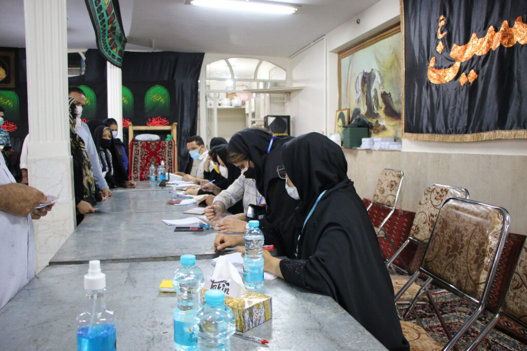 8 2 | حضور مردم پای صندوق های رای در بخش کهریزک