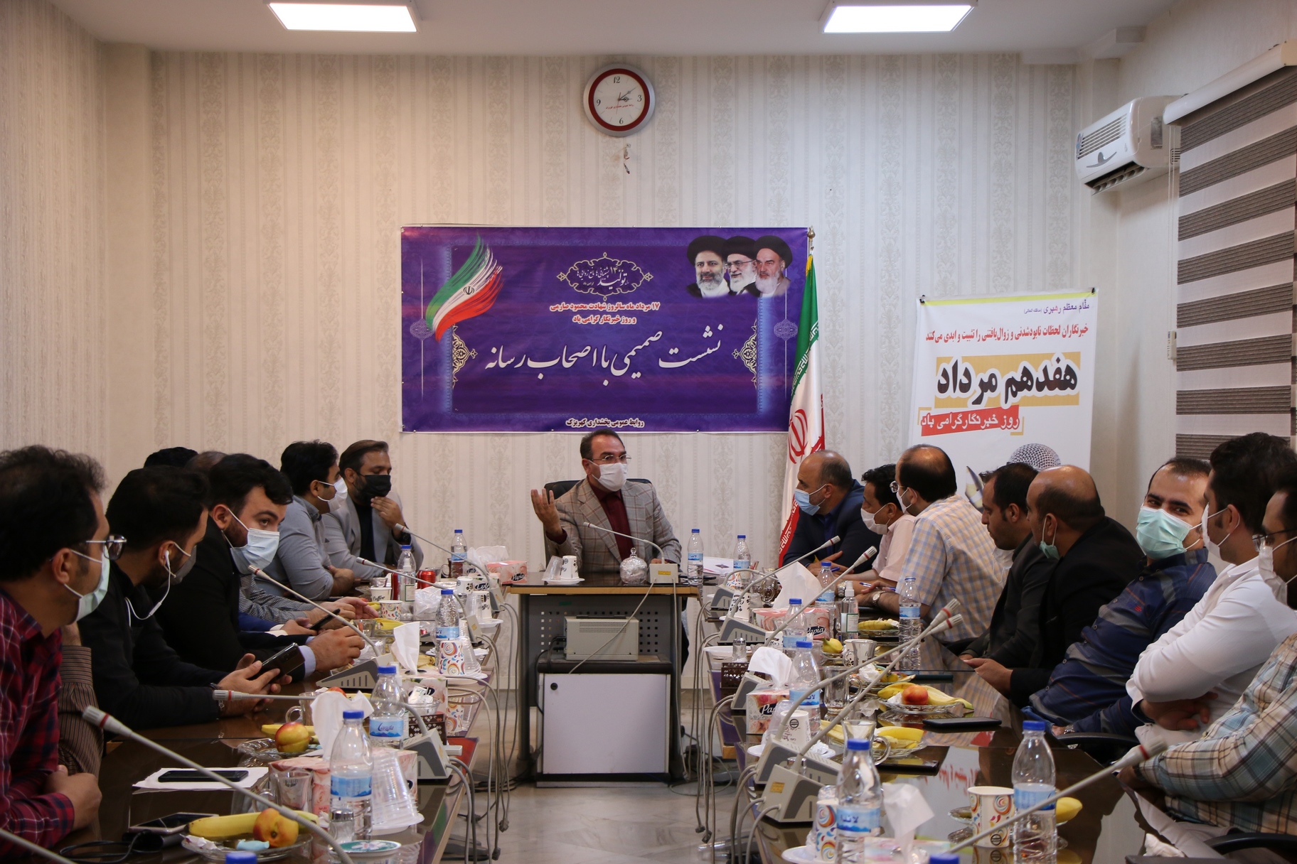 گزارش تصویری| تجلیل از خبرنگاران بخش کهریزک