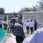 IMG 9103 Copy | گزارش تصویری 4| تخریب ساخت‌وسازهای غیرمجاز در حریم روستای گلحصار