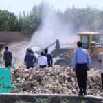 IMG 9108 Copy | گزارش تصویری 4| تخریب ساخت‌وسازهای غیرمجاز در حریم روستای گلحصار