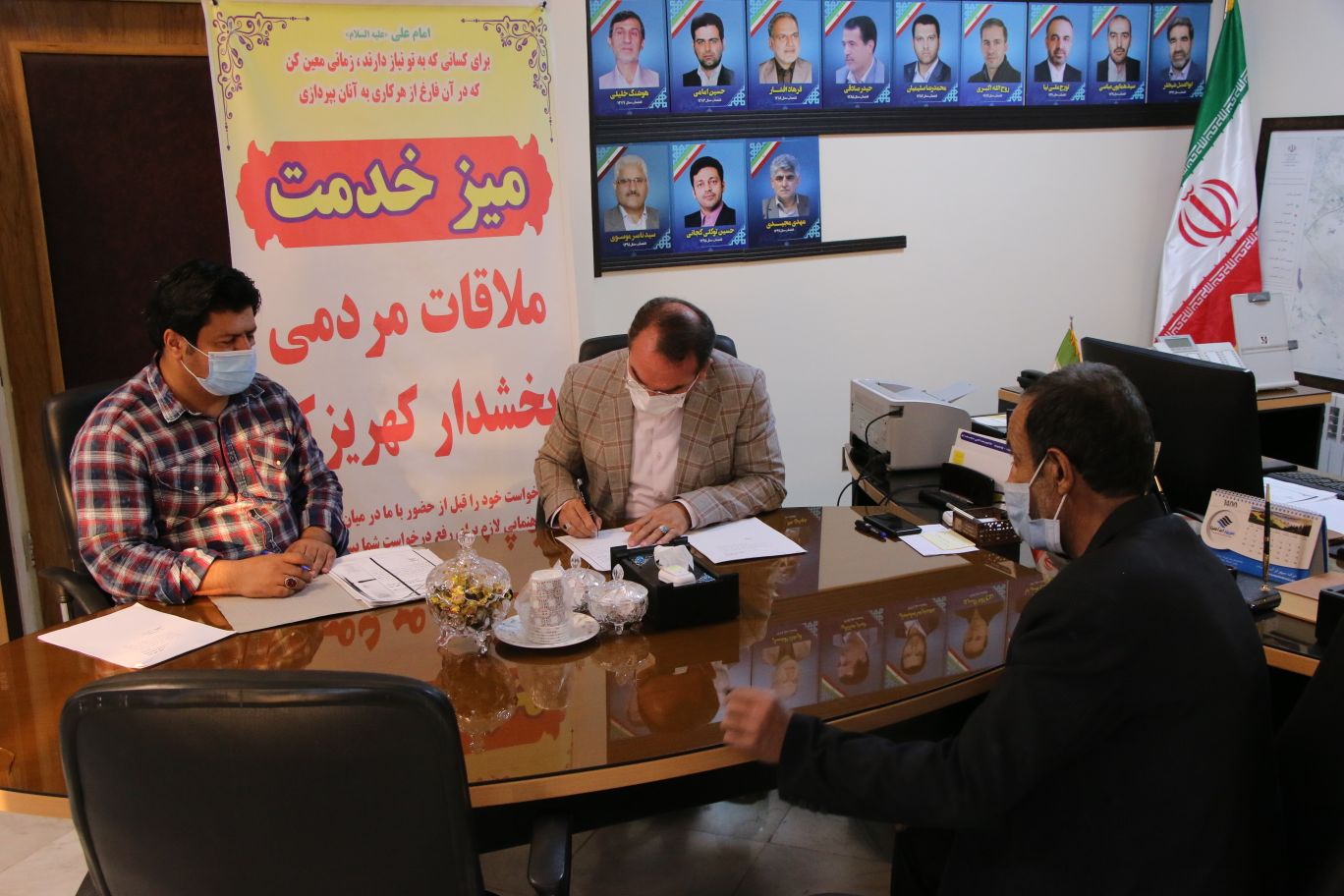 گزارش تصویری| برگزاری ملاقات مردمی بخشدار کهریزک با شهروندان