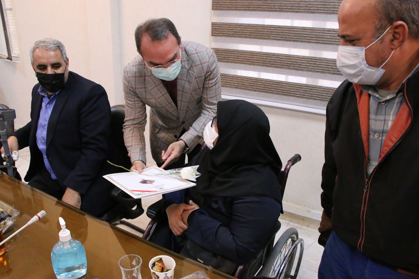 برگزاری آیین گرامیداشت روز جهانی معلولین در بخشداری کهریزک