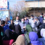 گزارش تصویری| بازدید بخشدار کهریزک از کارخانه آزفنداک و حضور در روستای دوتویه برای پیگیری مطالبات اهالی