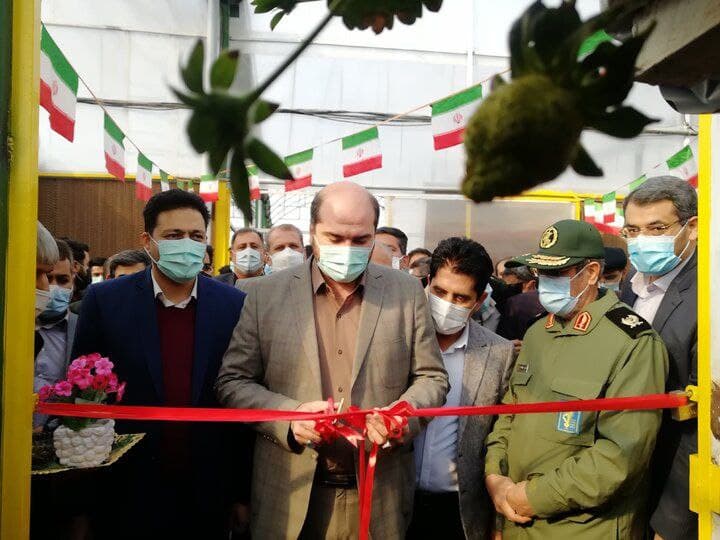 بهرهبرداری از گلخانه هیدروپونیک توتفرنگی کبیر در گلحصار