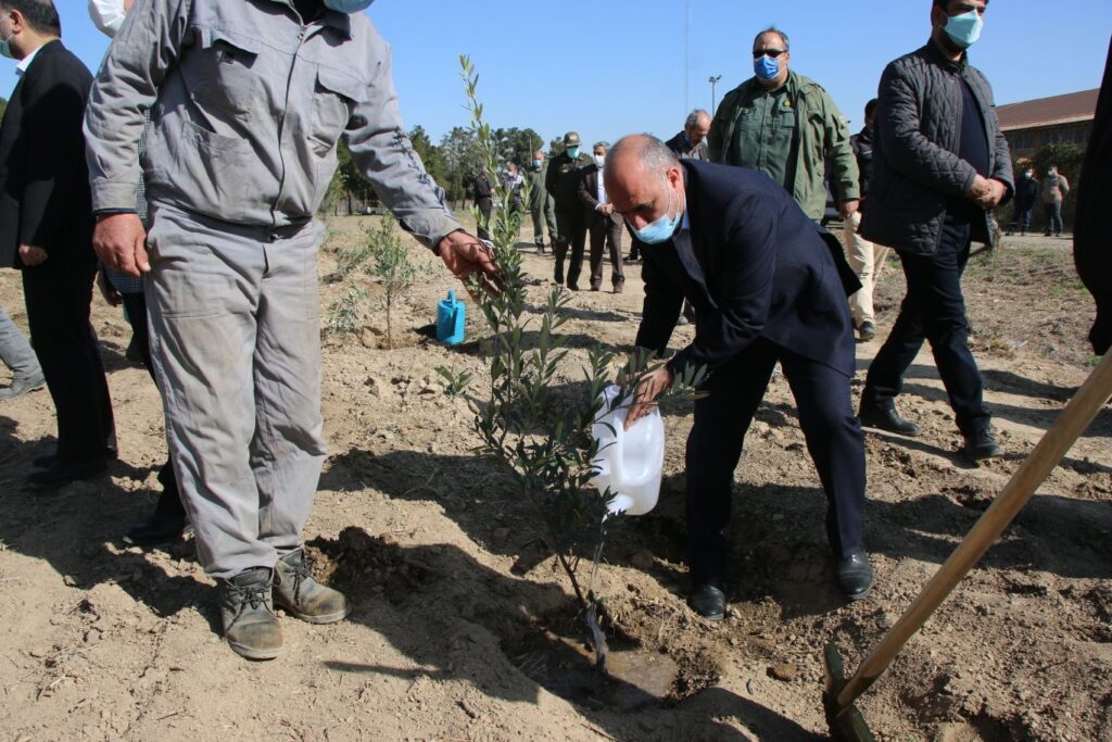IMG 7190 compress14 | کاشت نهال توسط بخشدار و اعضای شورای تامین بخش کهریزک به مناسبت روز درختکاری