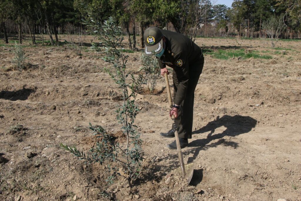 IMG 7204 compress14 | کاشت نهال توسط بخشدار و اعضای شورای تامین بخش کهریزک به مناسبت روز درختکاری