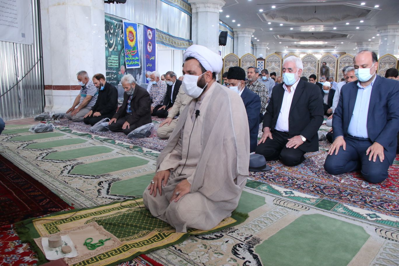 گزارش تصویری| برگزاری نمازجمعه ۱۶ اردیبهشت ماه
