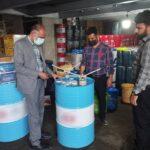 کشف ۳۸ هزار لیتر روغن ماشین غیرمجاز در روستای تورقوزآباد