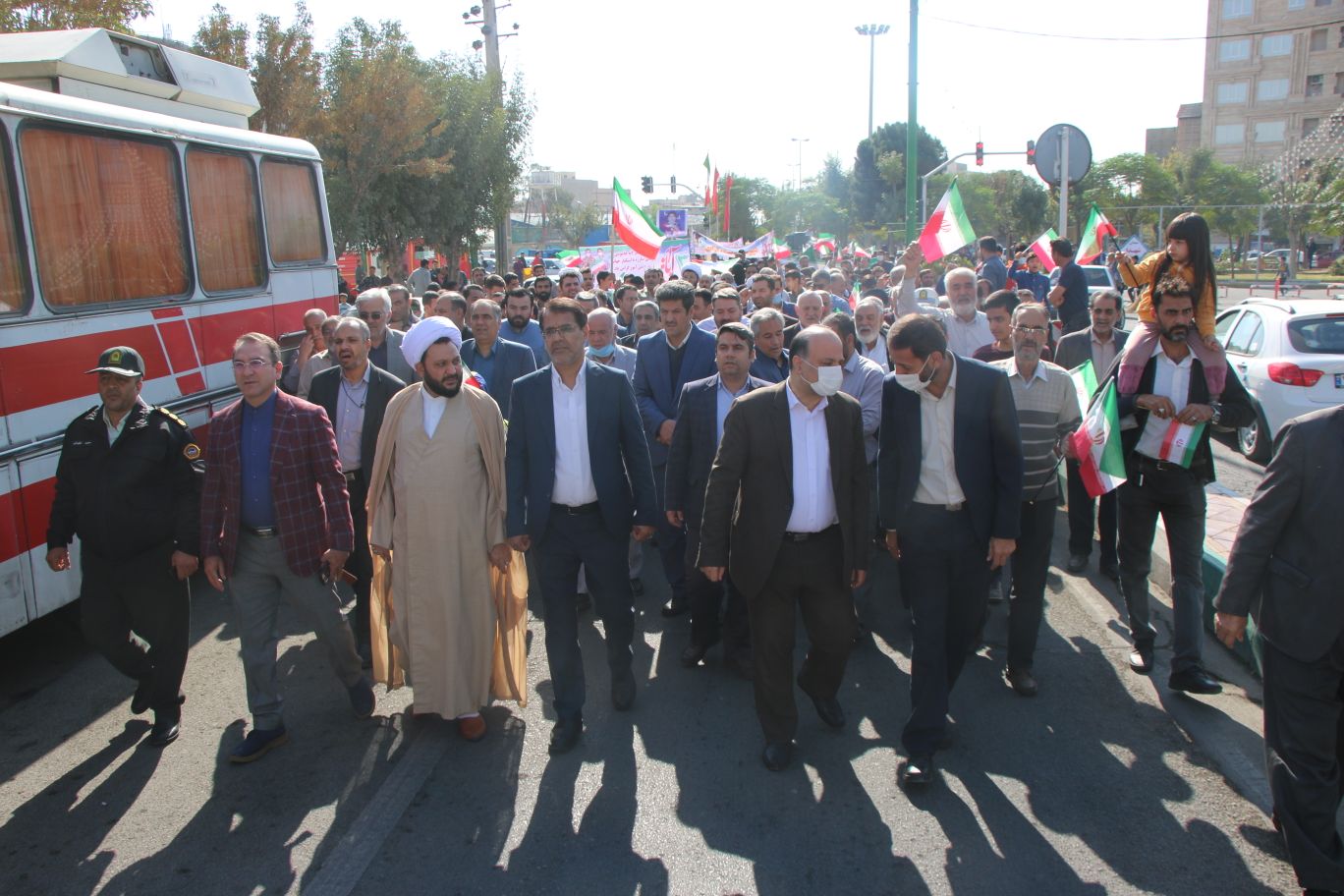 برگزاری راهپیمایی ضد استکبار ۱۳ آبان در بخش کهریزک