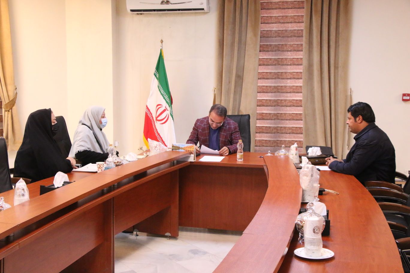 برگزاری ملاقات مردمی بخشدار کهریزک با شهروندان