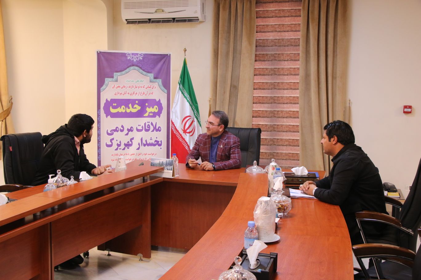 برگزاری ملاقات مردمی بخشدار کهریزک با شهروندان