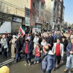 آغاز راهپیمایی باشکوه ۲۲ بهمن در بخش کهریزک